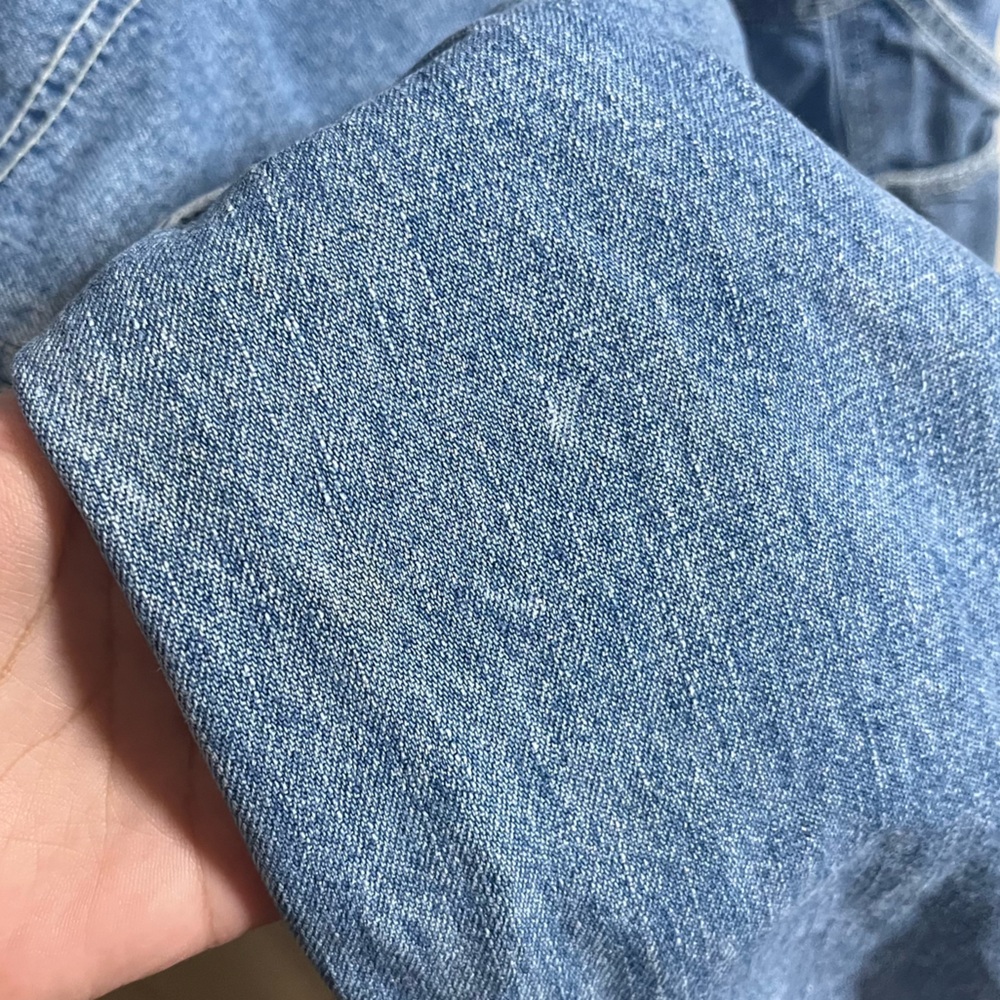Vintage 90s Calvin Klein Carpenter Denim Bib Overalls - Picture 13 of 14
